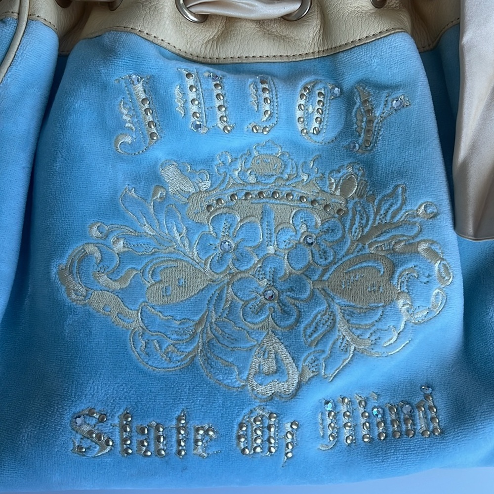 X SOLD X Juicy Couture y2k Juicy State of Mind Bag & Wallet 💛 - Picture 3 of 8